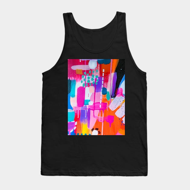 Melting Ice Cream 2 Tank Top by Kamaloca